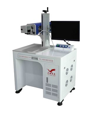Air Cooling CO2 Laser Marking Systems Durable , Handheld CO2 Galvo Laser Engraver
