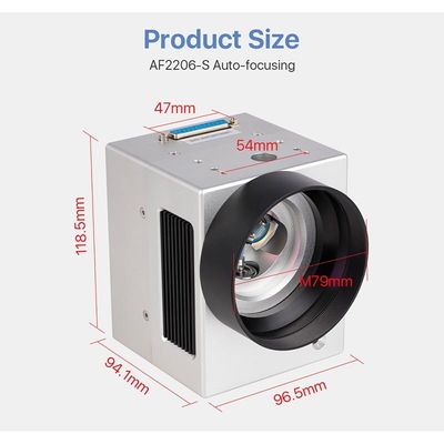 Auto Focus Galvo Scan Head High Speed Multifunctional For Laser Engraving Machine